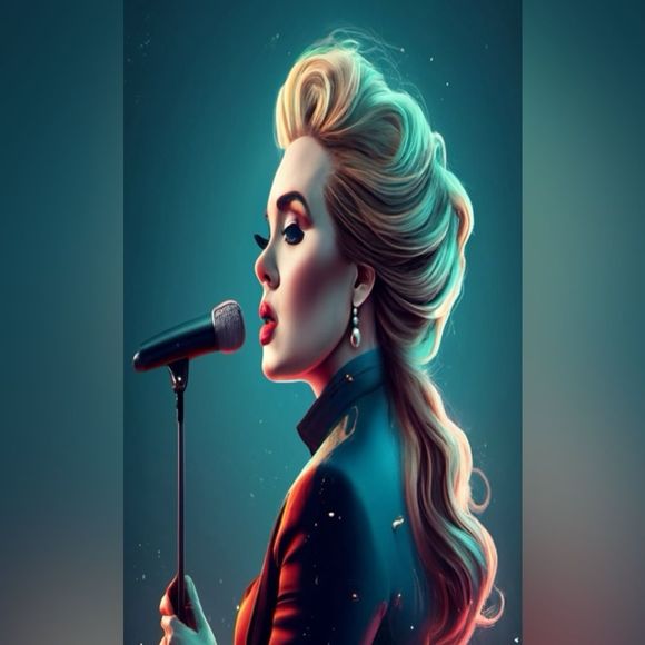 Adele Magnet - Picture 1 of 4